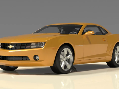 Камаро СС 3D Модель