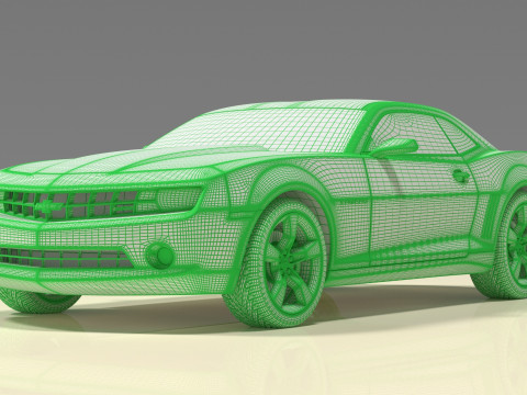 Camaro SS Modelo 3D