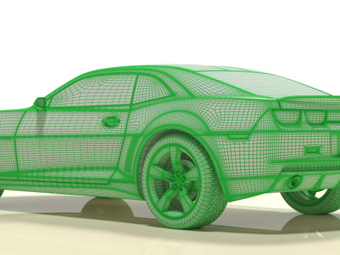 Camaro SS Modelo 3D