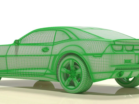 Camaro SS 3D Model
