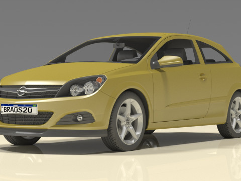 Astra Chevrolet 3D Modell