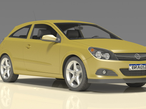 Astra Chevrolet 3D Модель