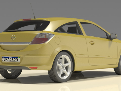 Astra Chevrolet 3D Модель