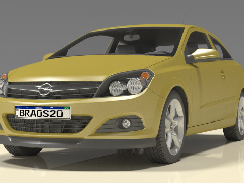 Astra Chevrolet 3D Модель
