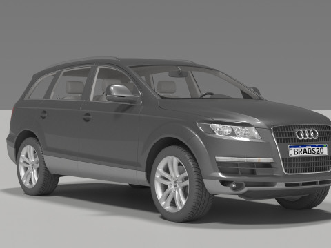 Audi Q7 3D 模型