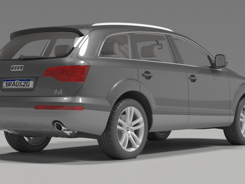 Audi Q7 3D 模型