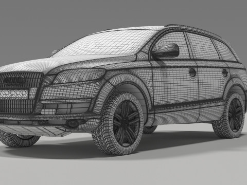 Audi Q7 3D 模型