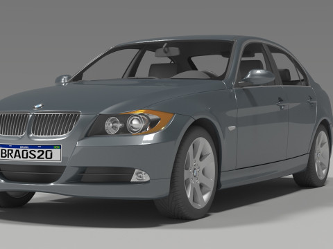 BM W 330 3D Модель