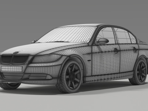 BM W 330 3D Модель