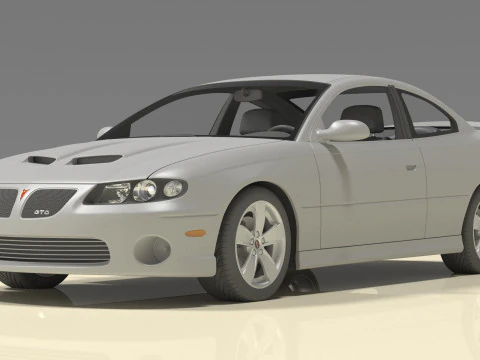 Pontiac GTO Model 3D