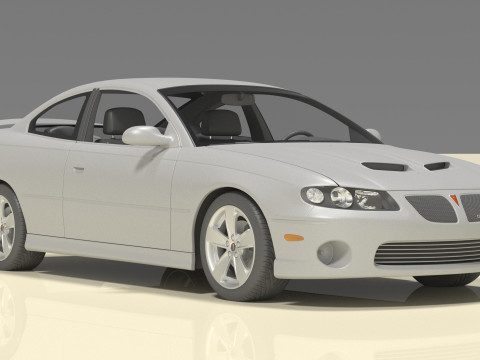 Pontiac GTO 3D Model