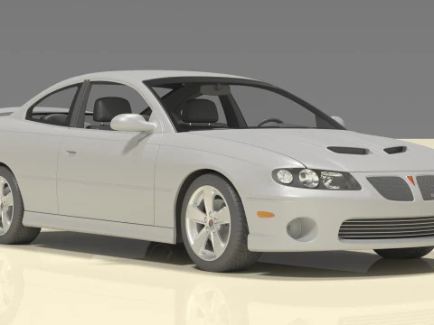 Pontiac GTO 3D Model