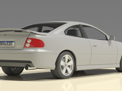 Pontiac GTO 3D Model