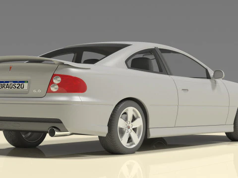 Pontiac GTO 3D Model