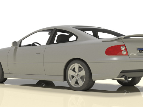 Pontiac GTO 3D Model