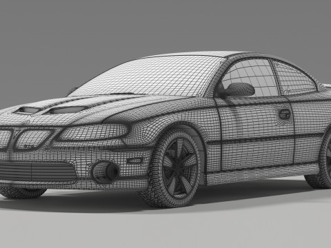 Pontiac GTO 3D Model