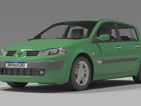 Renault M&eacute;gane 3D Model