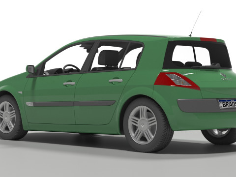 Renault Megane 3D Модель