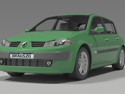 Renault Megane 3D Модель