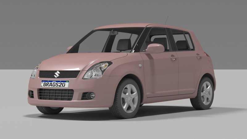 Suzuki 3D Модель .c4d .max .obj .3ds .fbx .stl .blend