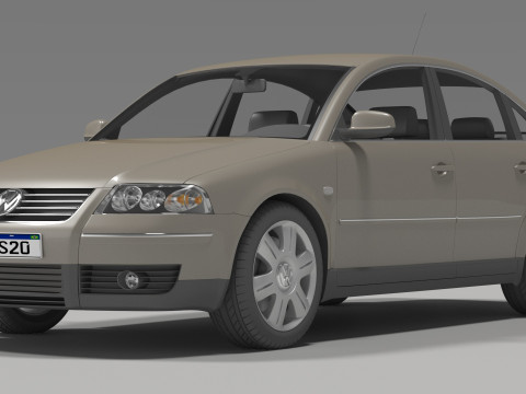 Volkswagen Bora 3D 모델