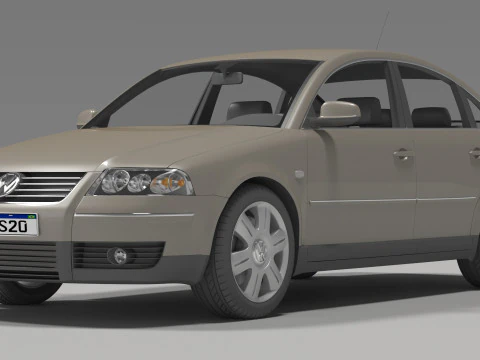 Volkswagen Bora 3D Model