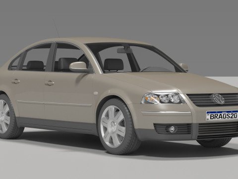 Volkswagen Bora 3D Model