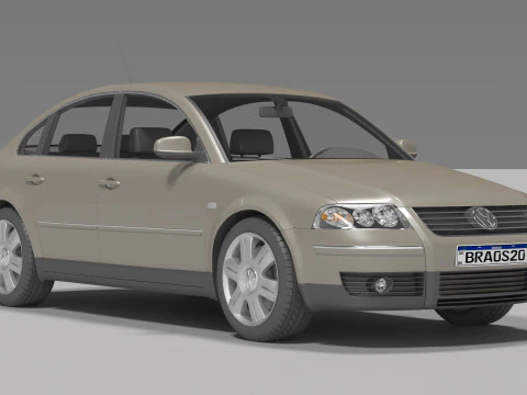 Volkswagen Bora 3D Model
