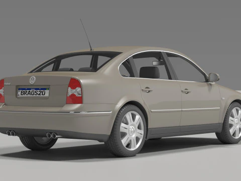 Volkswagen Bora 3D Model
