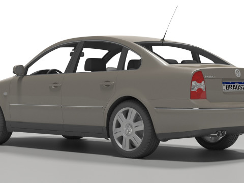Volkswagen Bora 3D Model