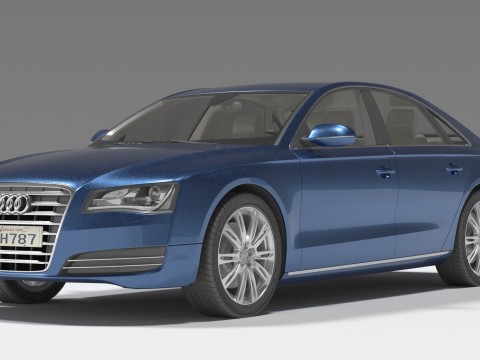 Audi A8 3D Model