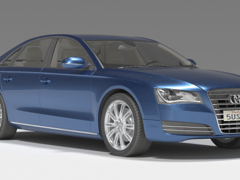 Audi A8 3D Model