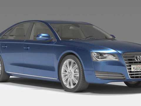 Audi A8 3D Model