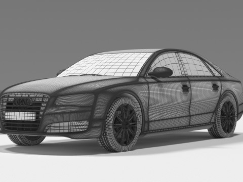 Audi A8 3D Model