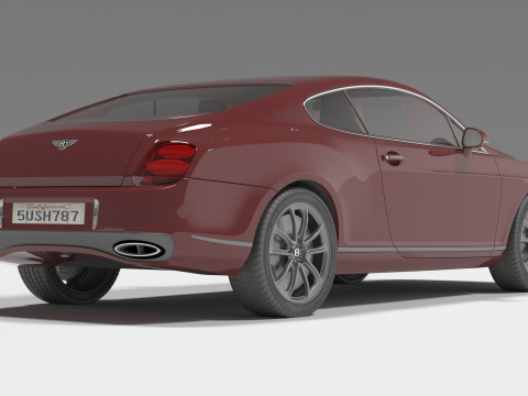 Bentley Continental Supersports Model 3D