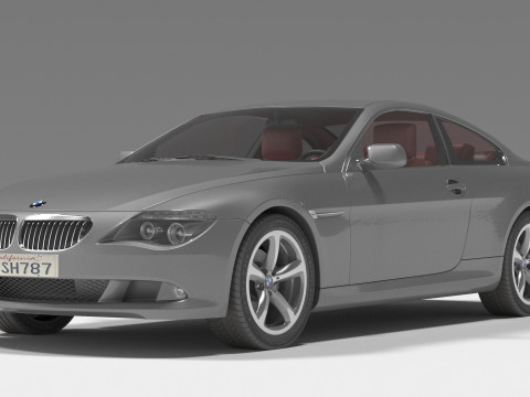 BM W 6 3D Model