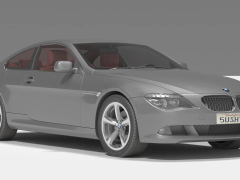 BM W 6 3D Model