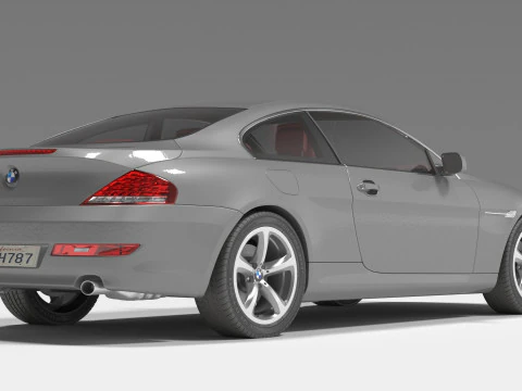 BM W 6 3D Model