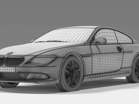 BM W 6 3D Model