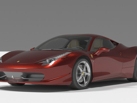 Ferrari 458 3D Model