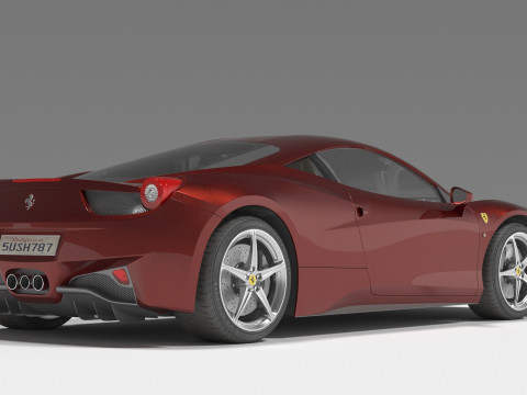 Ferrari 458 3D Model