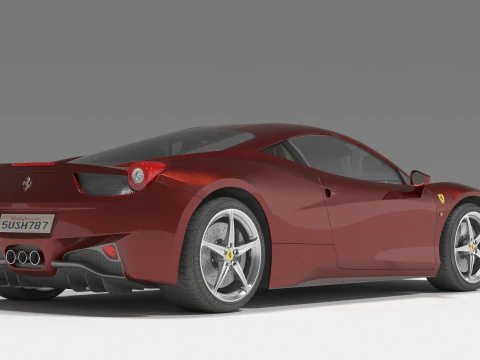 Ferrari 458 3D Model