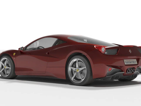 Ferrari 458 3D Model