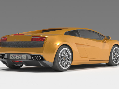 Lamborghin Gallardo 3D Model