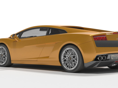 Lamborghin Gallardo 3D Model