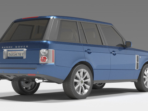 Range Rover Model 3D