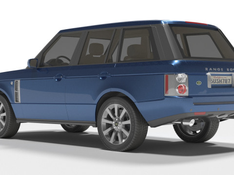 Range Rover Model 3D