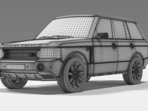 Range Rover Modèle 3D