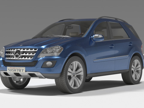 Mercedes ML 500 3D 모델