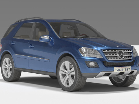 Mercedes ML 500 3D Модель